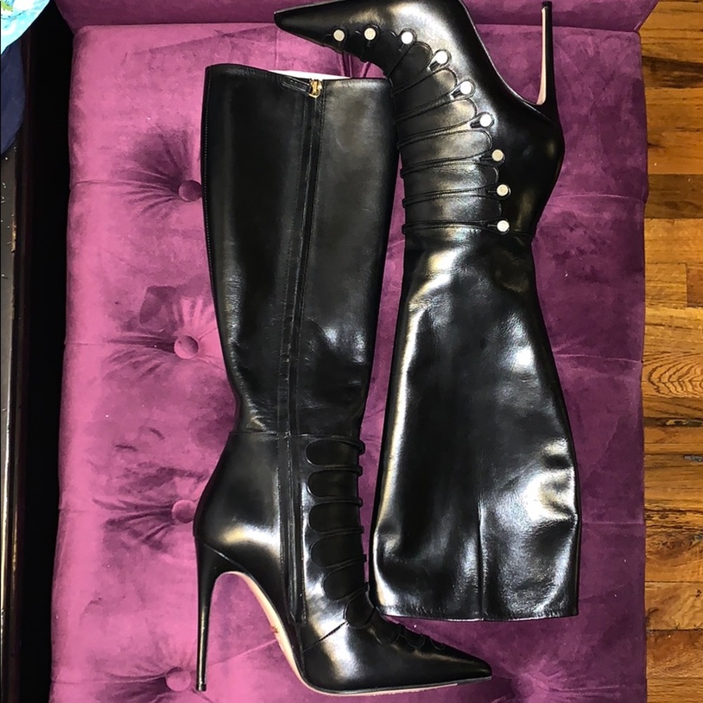 Gucci Malaga Kid leather upper and sole boot